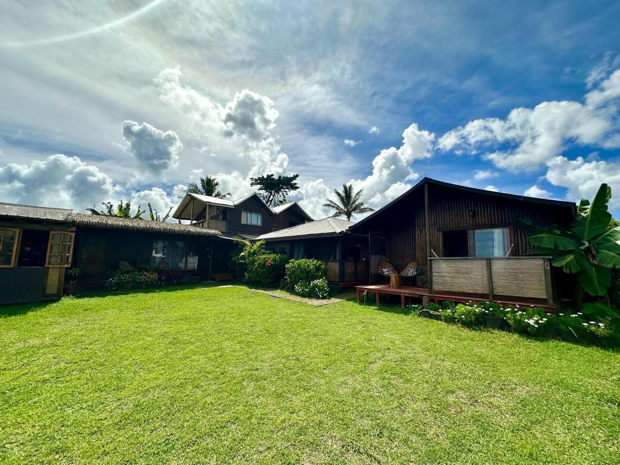 Paraiso Sunset Bungalows Hanga Roa Exterior foto