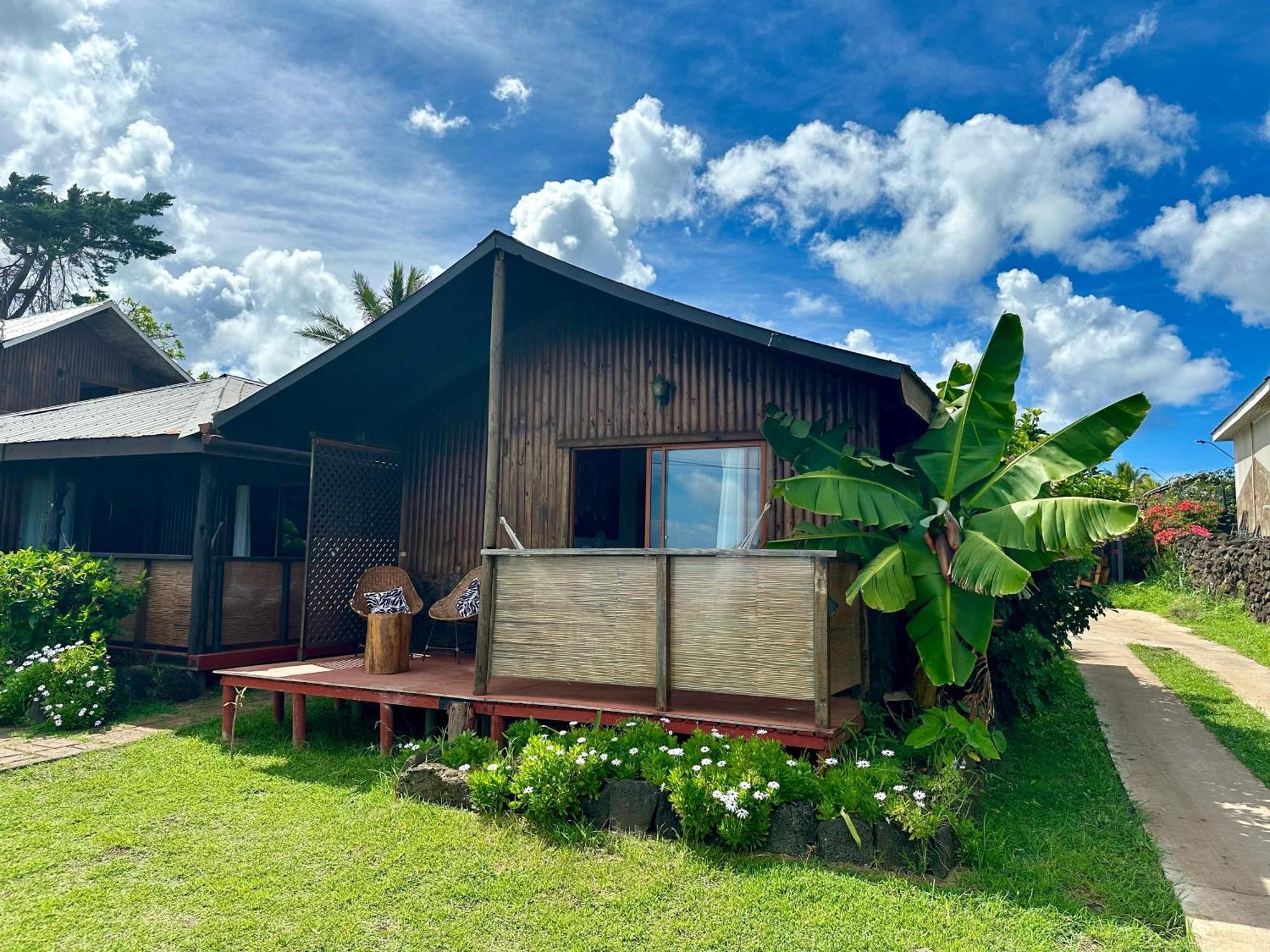 Paraiso Sunset Bungalows Hanga Roa Exterior foto